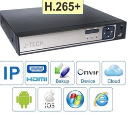 Đầu ghi hình J-TECH HD6216 ( H.265+)