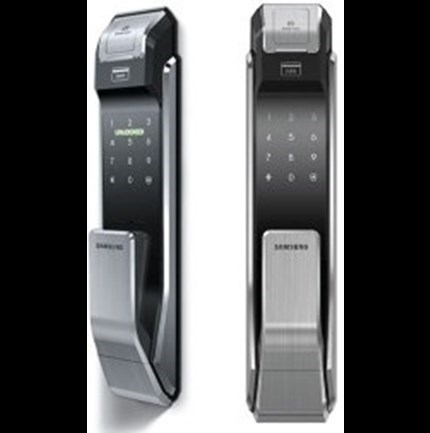 KHÓA ĐIỆN TỬ SAMSUNG SHS P718 SLIVER